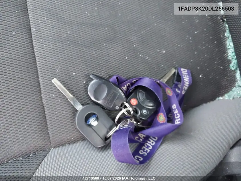 2013 FORD FOCUS VIN 1FADP3K20DL256503 — фото 11