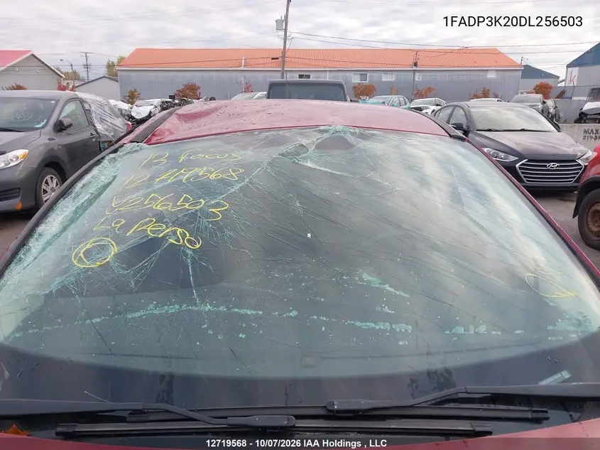 2013 FORD FOCUS VIN 1FADP3K20DL256503 — фото 17