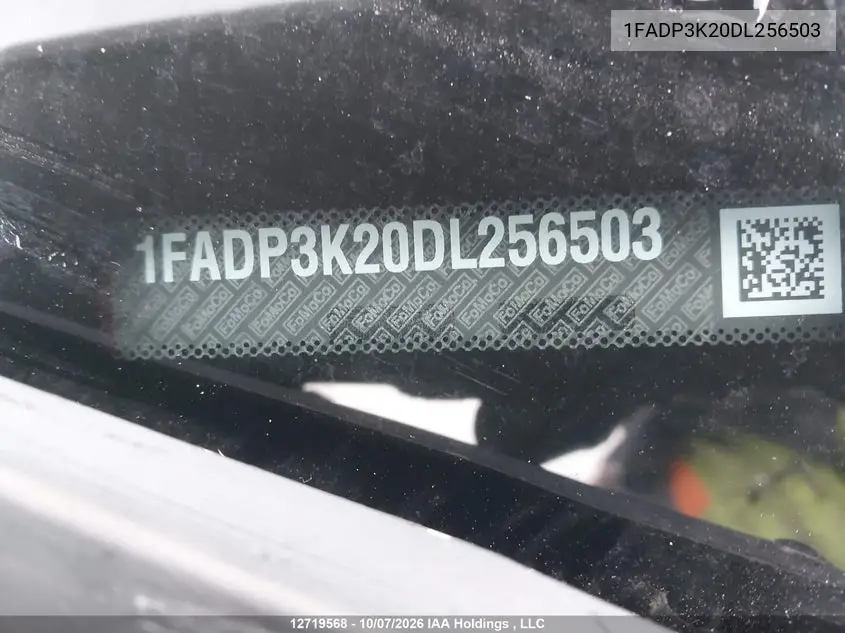 2013 FORD FOCUS VIN 1FADP3K20DL256503 — фото 18