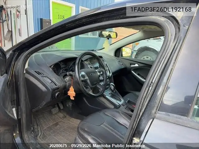 2013 FORD FOCUS VIN 1FADP3F26DL192168 — фото 5