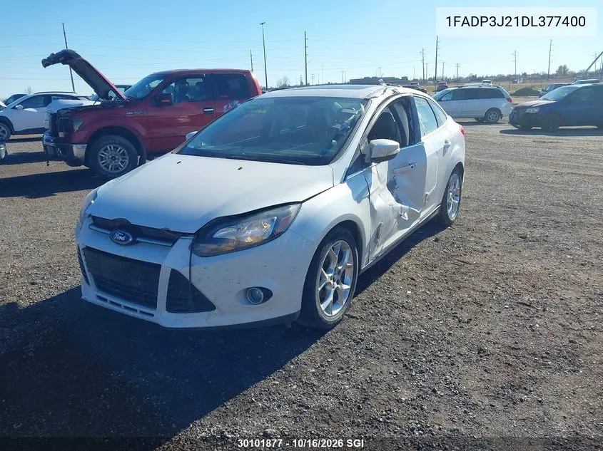 2013 FORD FOCUS VIN 1FADP3J21DL377400 — фото 2
