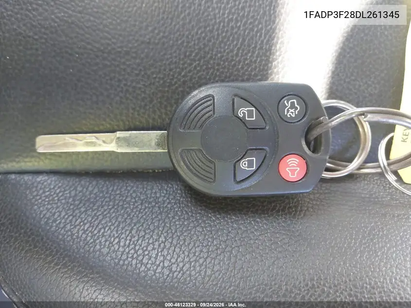 2013 FORD FOCUS VIN 1FADP3F28DL261345 — фото 11