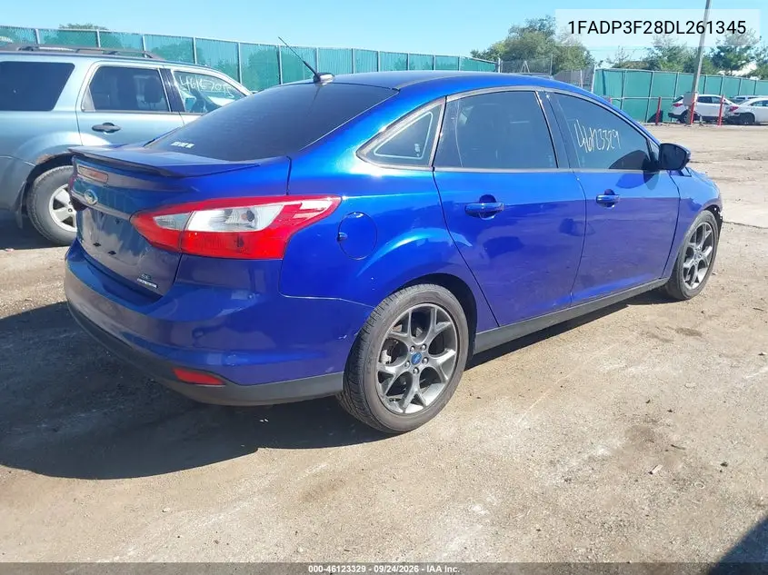 2013 FORD FOCUS VIN 1FADP3F28DL261345 — фото 4