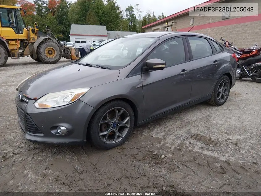 2013 FORD FOCUS VIN 1FADP3F28DL205048 — фото 2