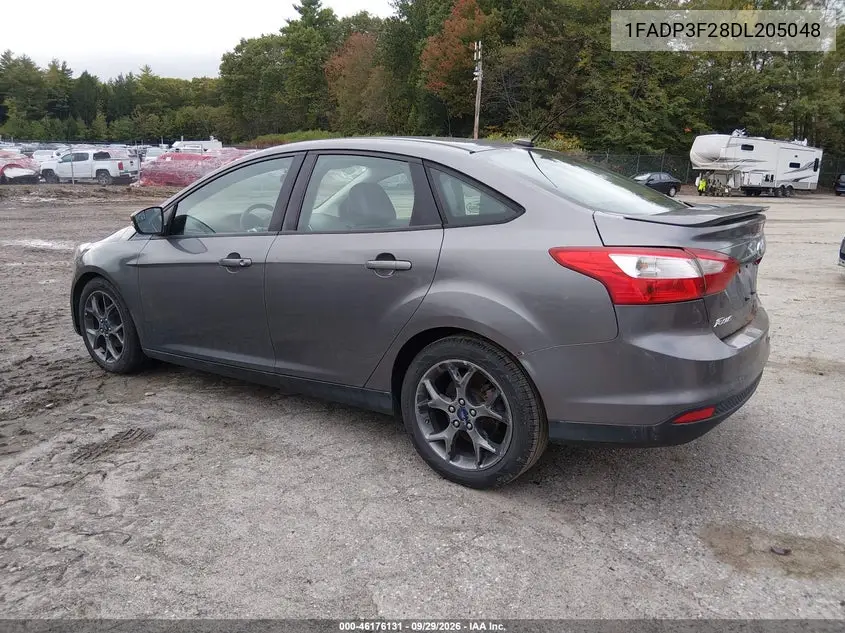 2013 FORD FOCUS VIN 1FADP3F28DL205048 — фото 3