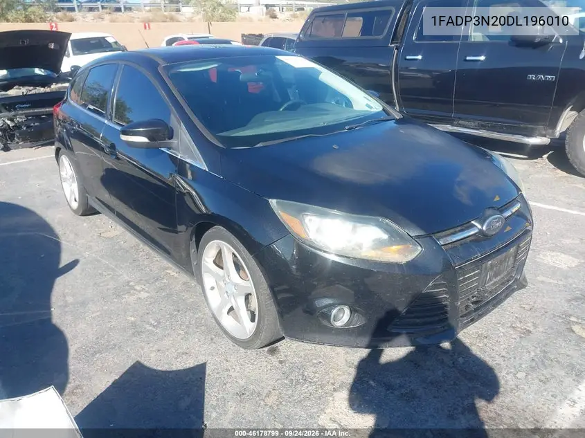 FORD FOCUS 2013, VIN 1FADP3N20DL196010