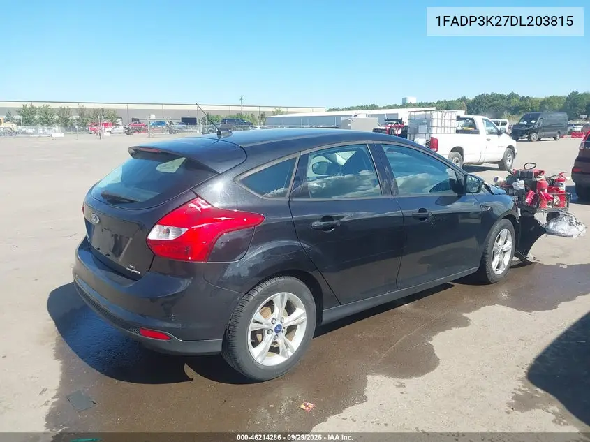 2013 FORD FOCUS VIN 1FADP3K27DL203815 — фото 4