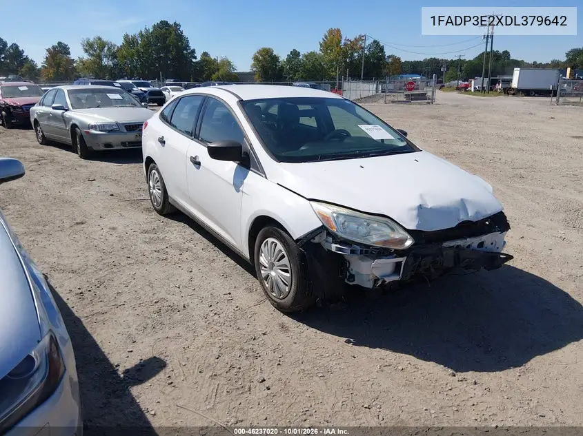 FORD FOCUS 2013, VIN 1FADP3E2XDL379642