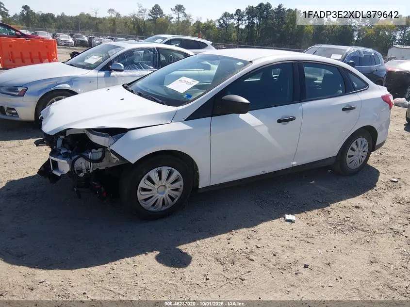 2013 FORD FOCUS VIN 1FADP3E2XDL379642 — фото 2