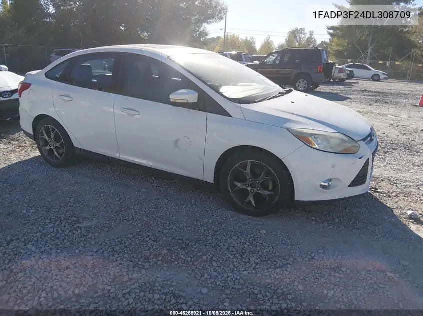 FORD FOCUS 2013, VIN 1FADP3F24DL308709