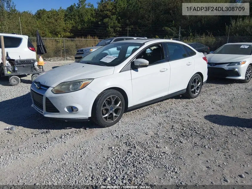 2013 FORD FOCUS VIN 1FADP3F24DL308709 — фото 2