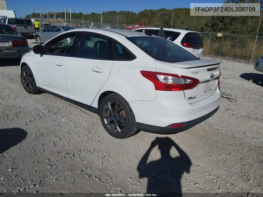 2013 FORD FOCUS VIN 1FADP3F24DL308709 — фото 3