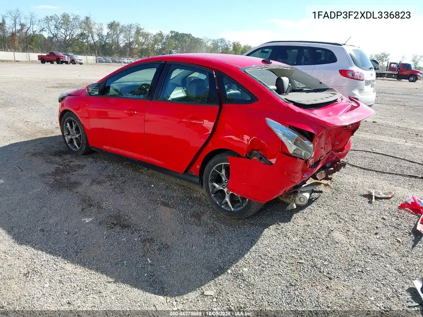 2013 FORD FOCUS VIN 1FADP3F2XDL336823 — фото 3