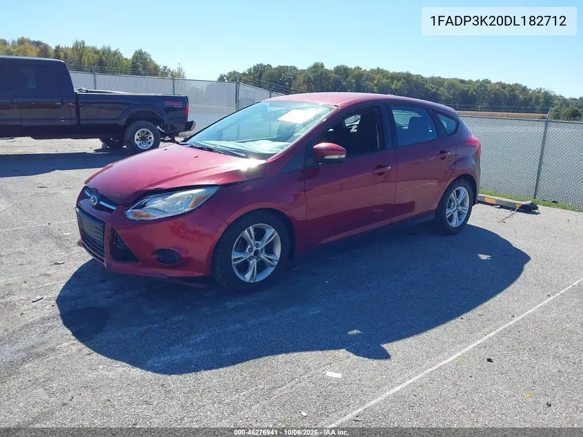 2013 FORD FOCUS VIN 1FADP3K20DL182712 — фото 2