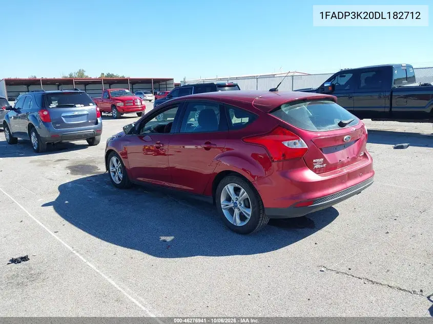 2013 FORD FOCUS VIN 1FADP3K20DL182712 — фото 3