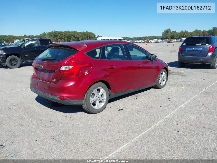 2013 FORD FOCUS VIN 1FADP3K20DL182712 — фото 4