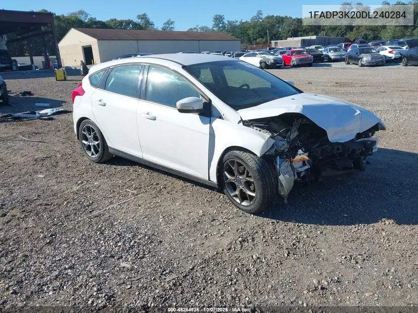 FORD FOCUS 2013, VIN 1FADP3K20DL240284