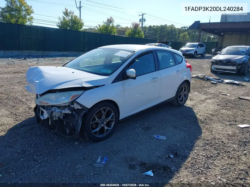 2013 FORD FOCUS VIN 1FADP3K20DL240284 — фото 2
