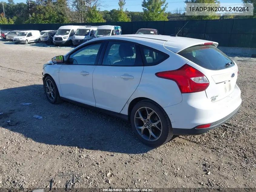 2013 FORD FOCUS VIN 1FADP3K20DL240284 — фото 3