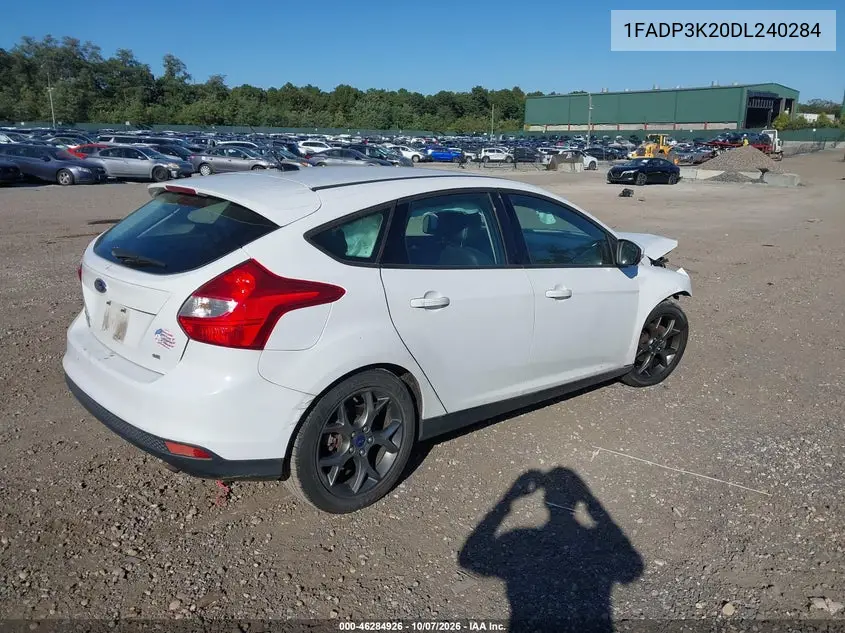 2013 FORD FOCUS VIN 1FADP3K20DL240284 — фото 4