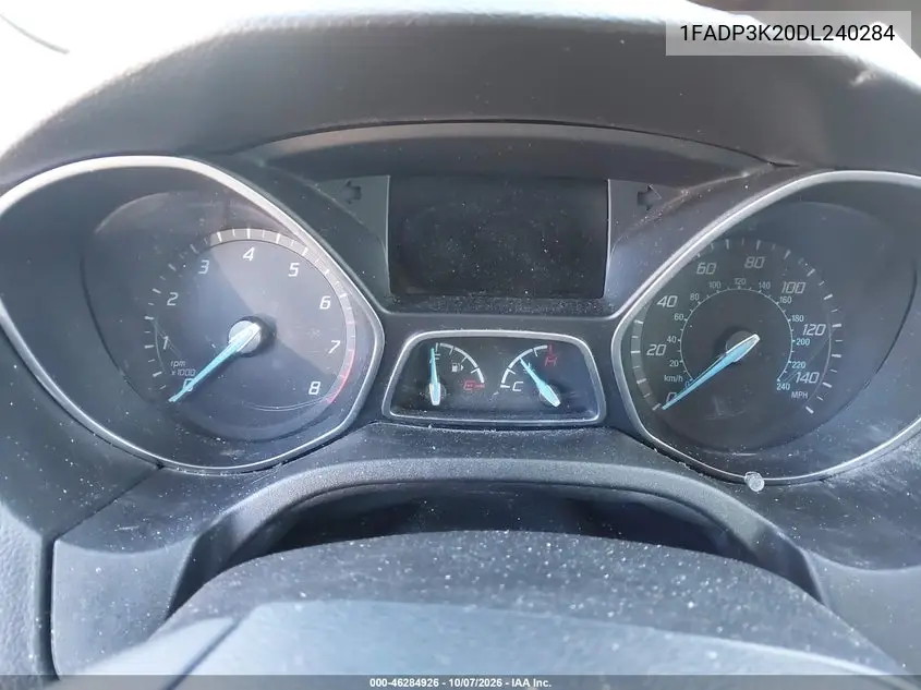 2013 FORD FOCUS VIN 1FADP3K20DL240284 — фото 7