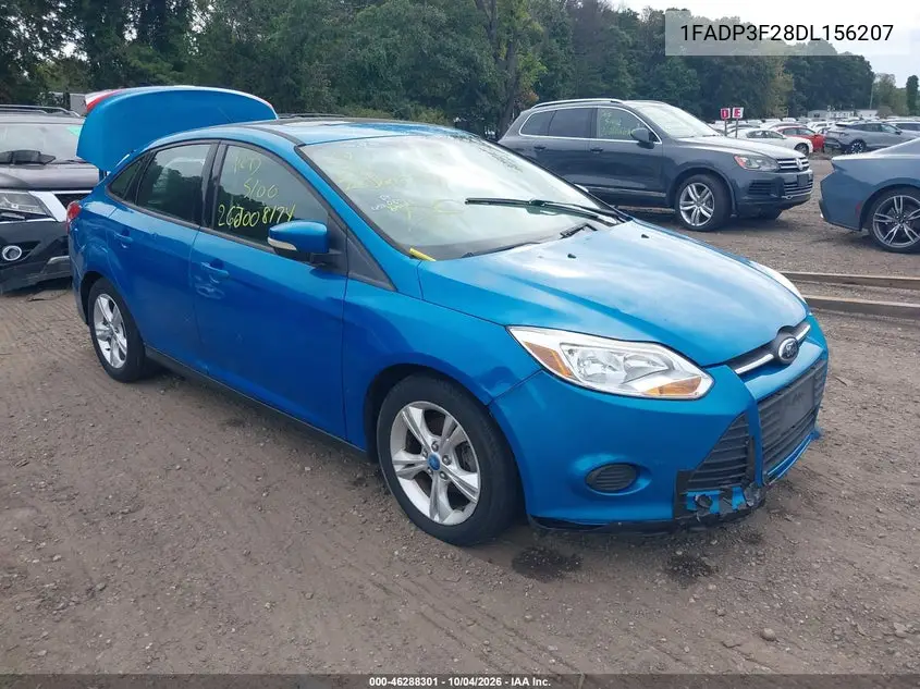 FORD FOCUS 2013, VIN 1FADP3F28DL156207
