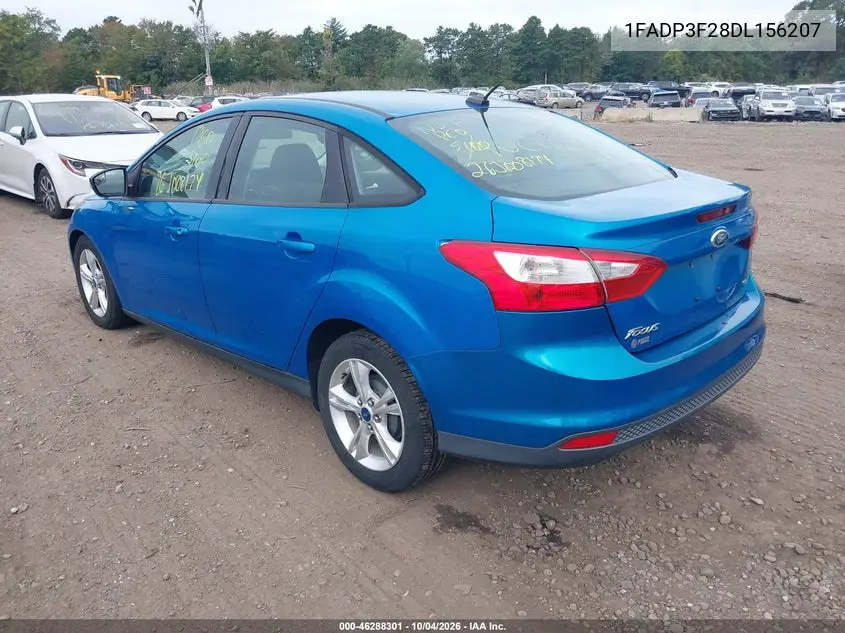 2013 FORD FOCUS VIN 1FADP3F28DL156207 — фото 3