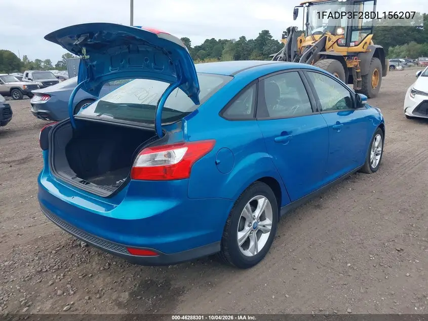 2013 FORD FOCUS VIN 1FADP3F28DL156207 — фото 4
