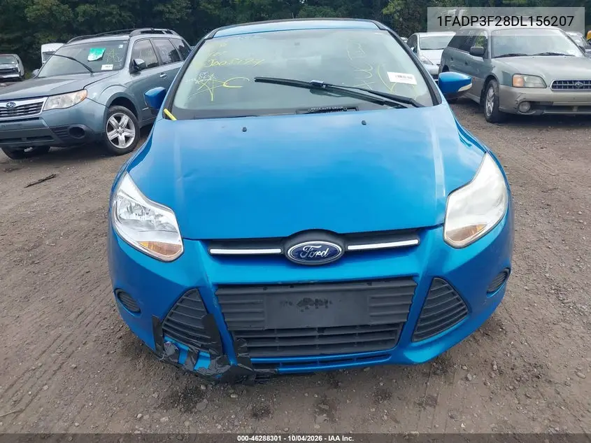 2013 FORD FOCUS VIN 1FADP3F28DL156207 — фото 6