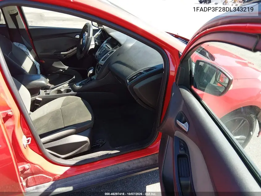 2013 FORD FOCUS VIN 1FADP3F28DL343219 — фото 5
