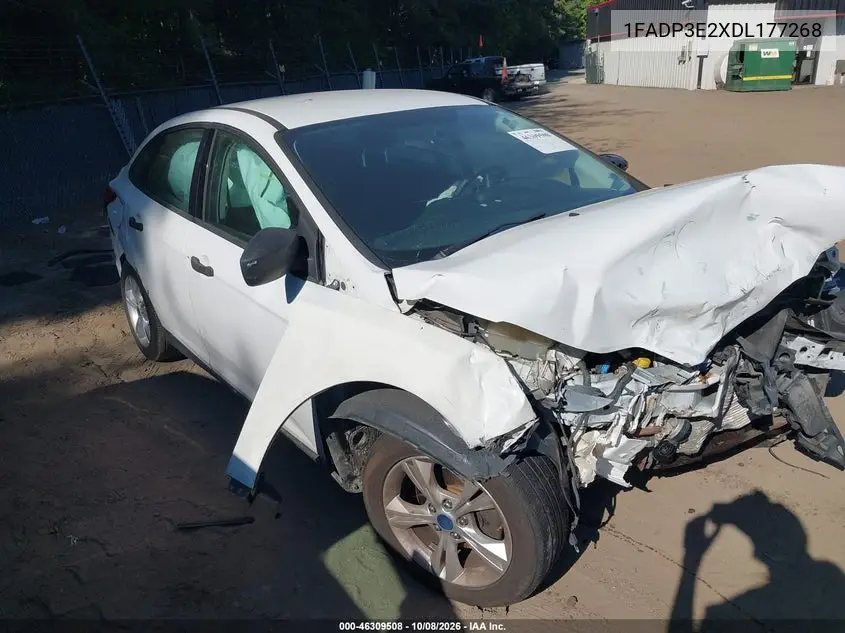 FORD FOCUS 2013, VIN 1FADP3E2XDL177268