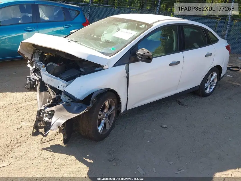 2013 FORD FOCUS VIN 1FADP3E2XDL177268 — фото 2