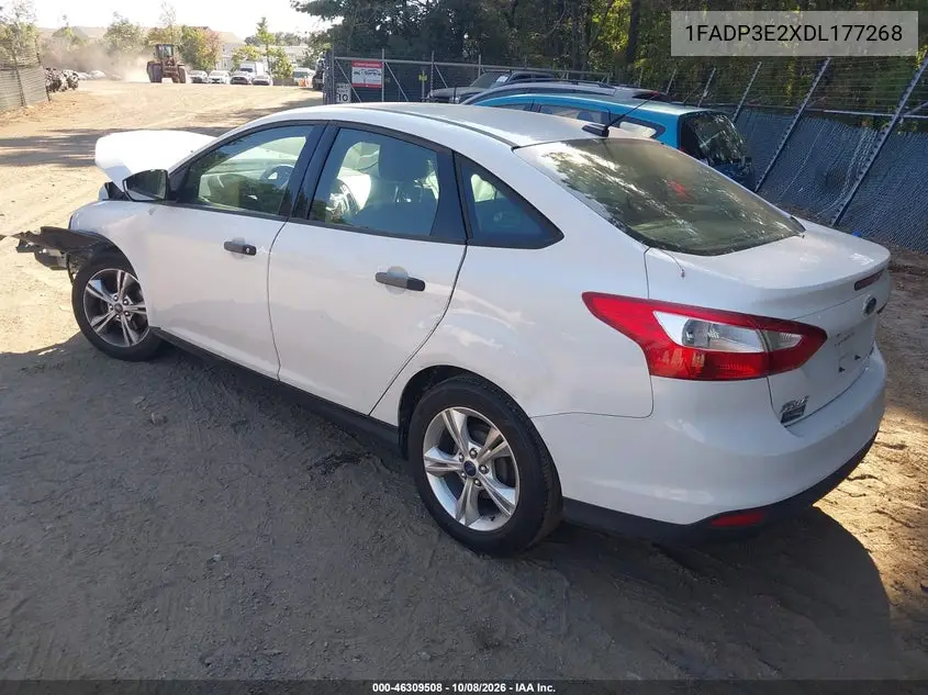 2013 FORD FOCUS VIN 1FADP3E2XDL177268 — фото 3