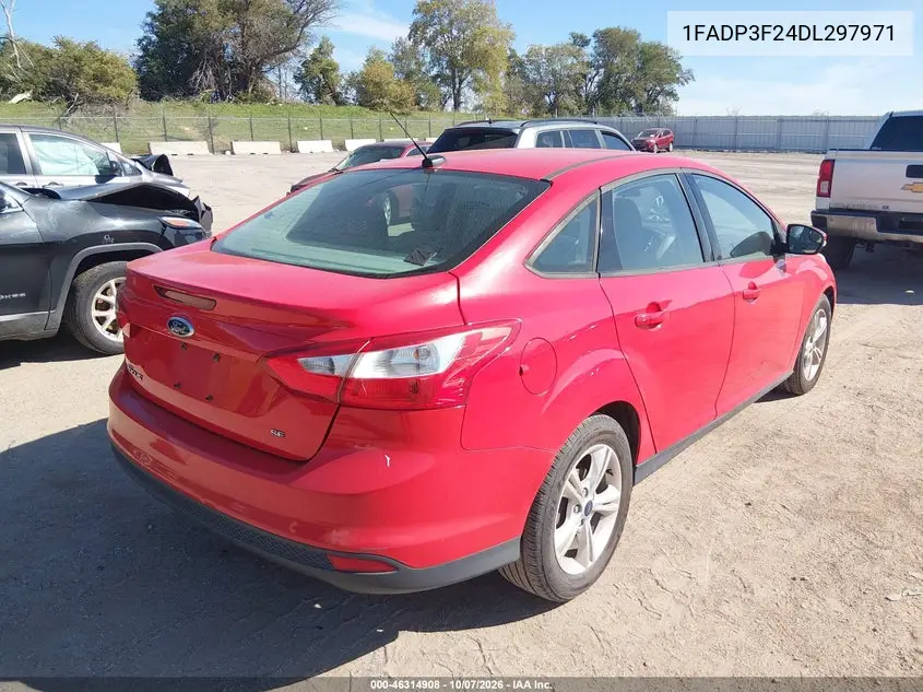 2013 FORD FOCUS VIN 1FADP3F24DL297971 — фото 4