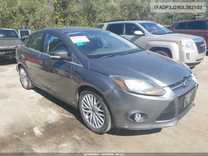 FORD FOCUS 2013, VIN 1FADP3J29DL382103