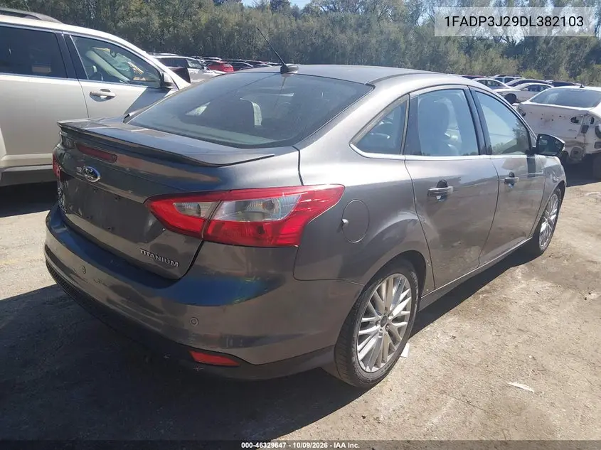 2013 FORD FOCUS VIN 1FADP3J29DL382103 — фото 4