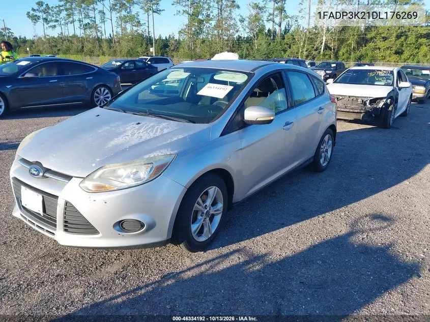 2013 FORD FOCUS VIN 1FADP3K21DL176269 — фото 2