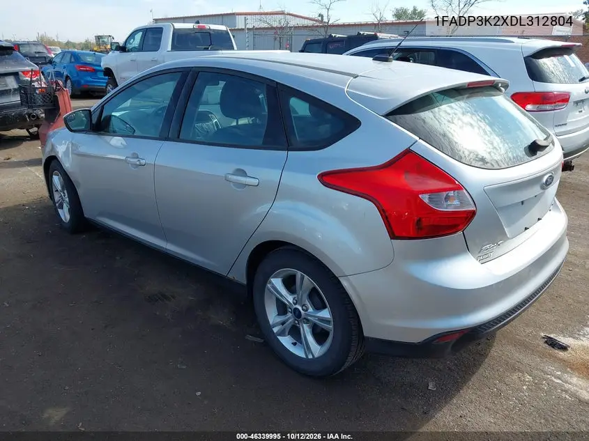 2013 FORD FOCUS VIN 1FADP3K2XDL312804 — фото 3