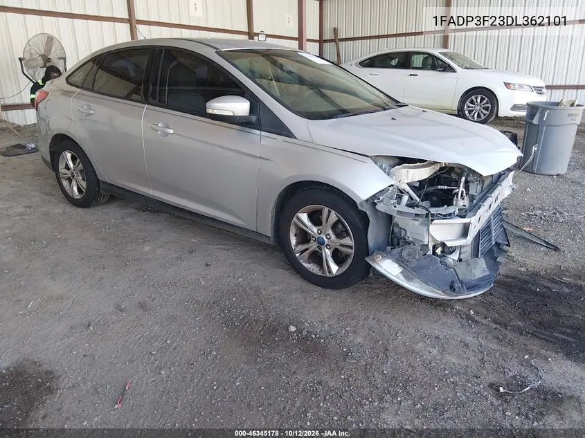 FORD FOCUS 2013, VIN 1FADP3F23DL362101