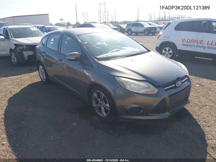 FORD FOCUS 2013, VIN 1FADP3K20DL121389