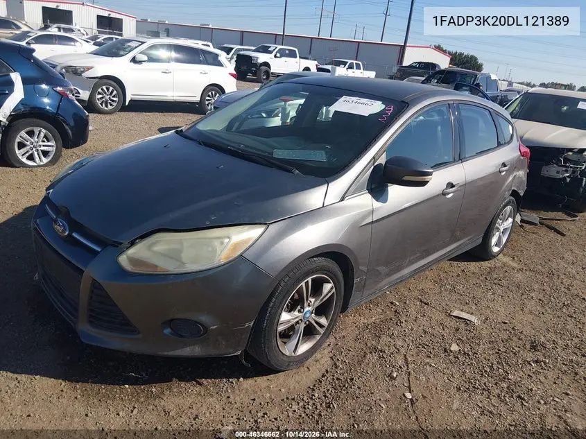 2013 FORD FOCUS VIN 1FADP3K20DL121389 — фото 2