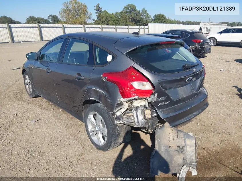 2013 FORD FOCUS VIN 1FADP3K20DL121389 — фото 3