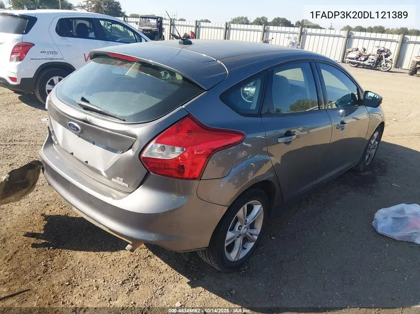 2013 FORD FOCUS VIN 1FADP3K20DL121389 — фото 4