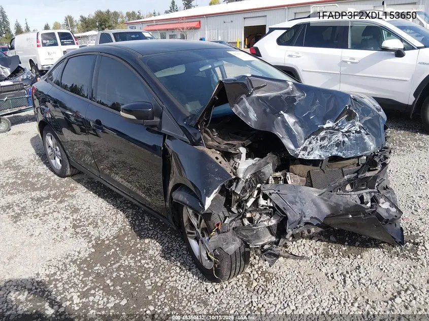 FORD FOCUS 2013, VIN 1FADP3F2XDL153650