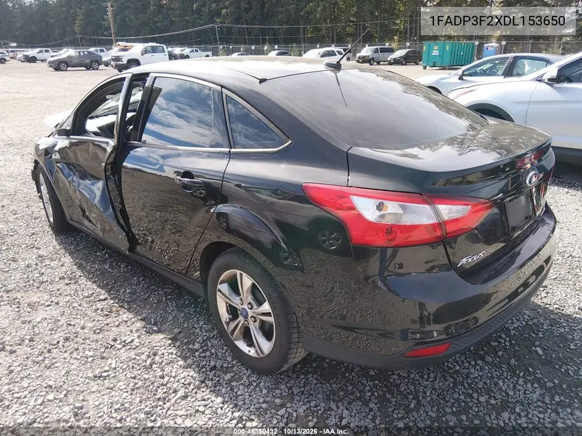 2013 FORD FOCUS VIN 1FADP3F2XDL153650 — фото 3