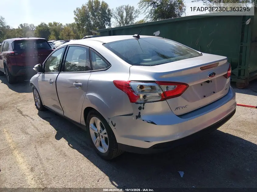 2013 FORD FOCUS VIN 1FADP3F23DL363295 — фото 3