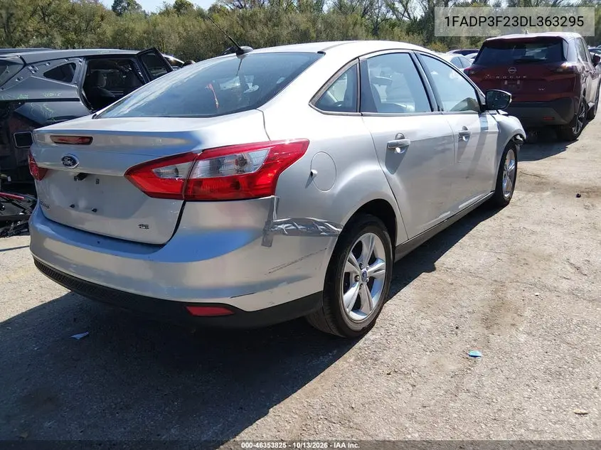 2013 FORD FOCUS VIN 1FADP3F23DL363295 — фото 4