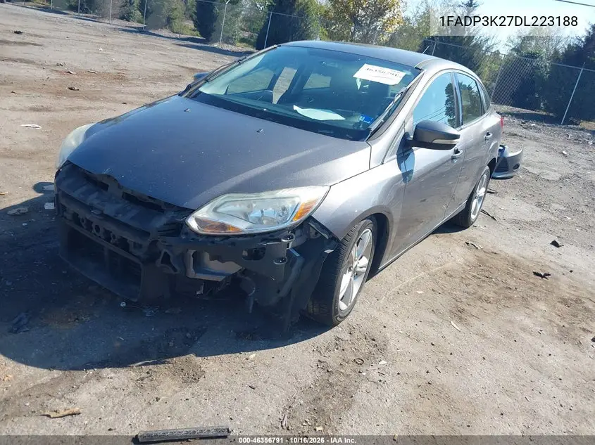 2013 FORD FOCUS VIN 1FADP3K27DL223188 — фото 2