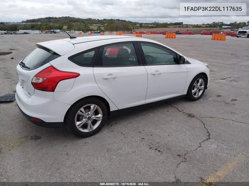 2013 FORD FOCUS VIN 1FADP3K22DL117635 — фото 4