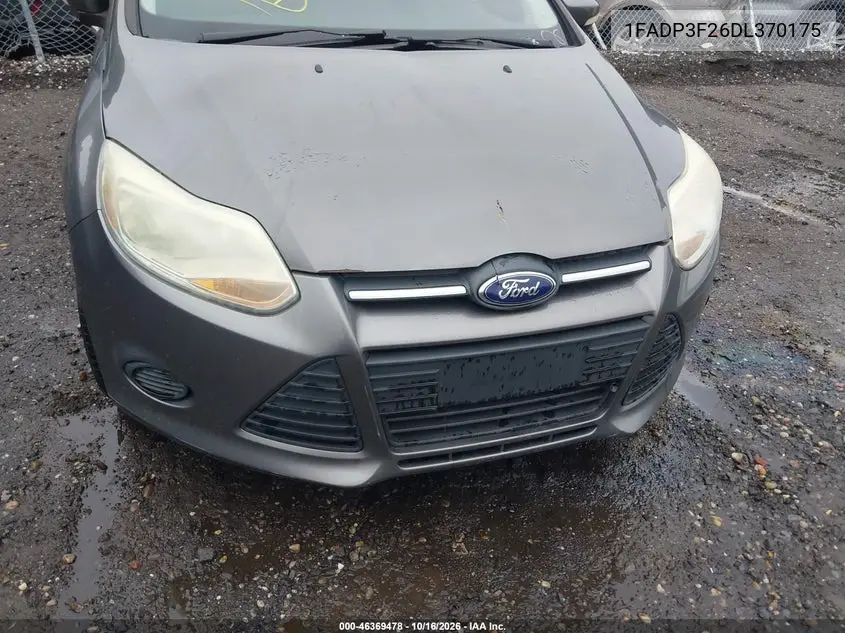 2013 FORD FOCUS VIN 1FADP3F26DL370175 — фото 6